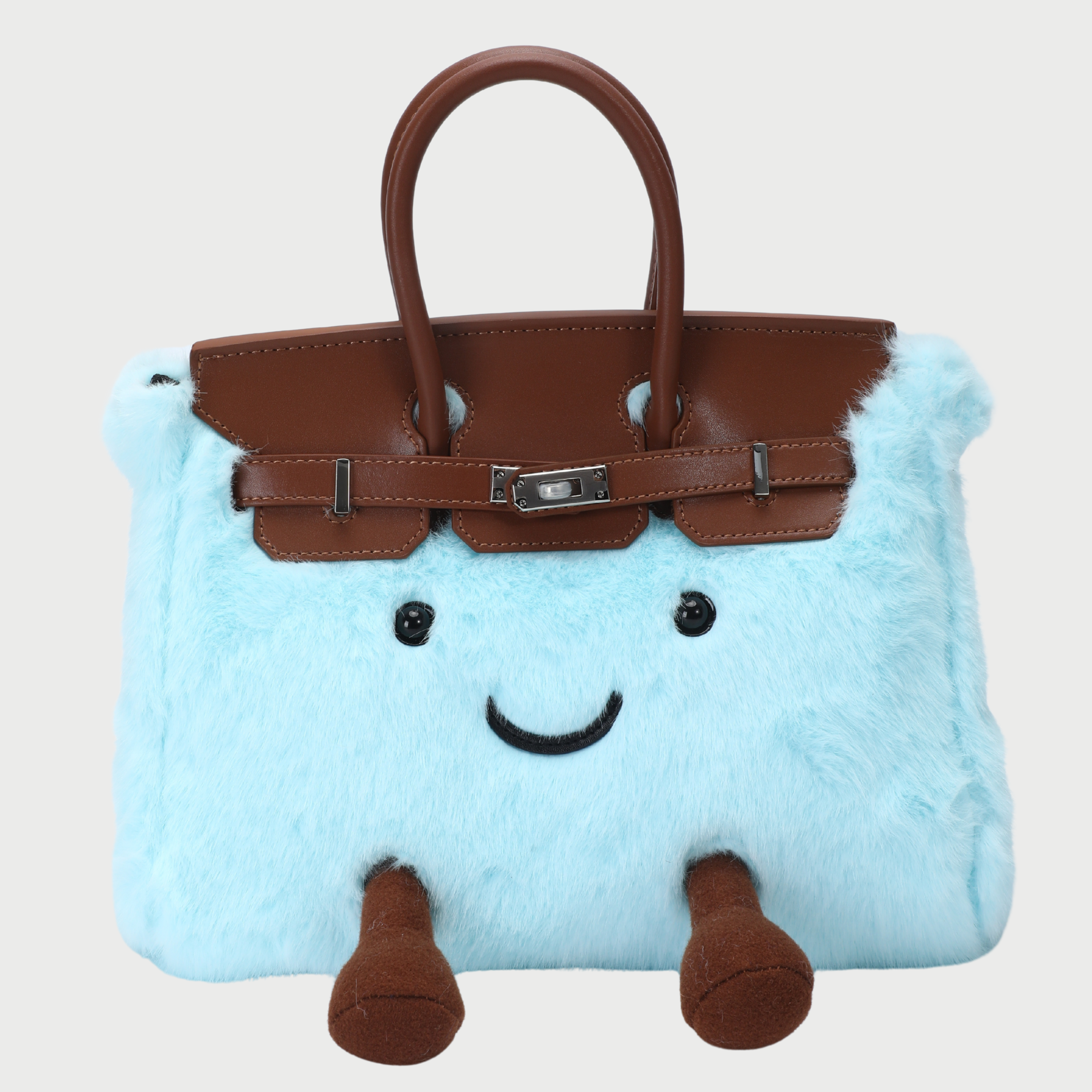 PLUCHE SMILEY BAG