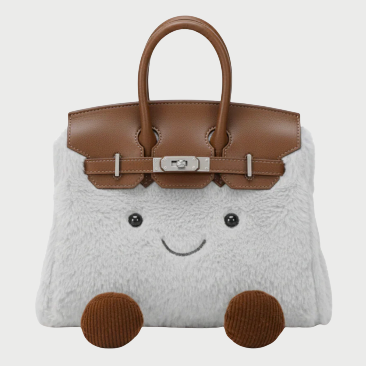 PLUCHE SMILEY BAG