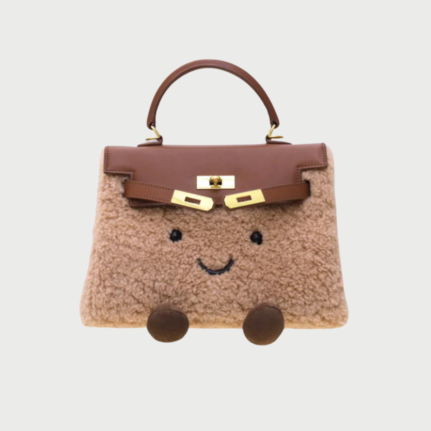 PLUCHE SMILEY BAG