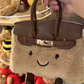 PLUCHE SMILEY BAG