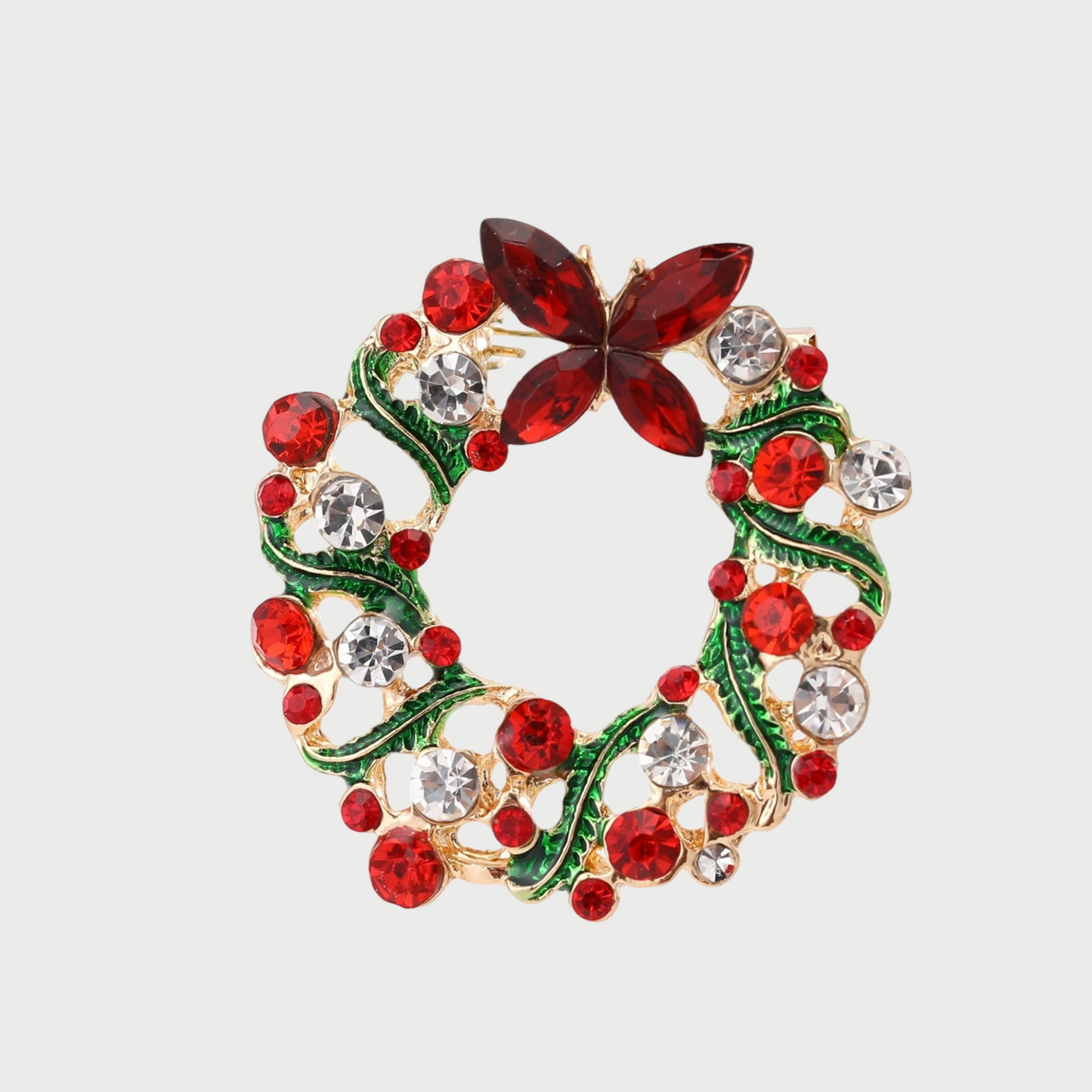 WREATH BROOCHE