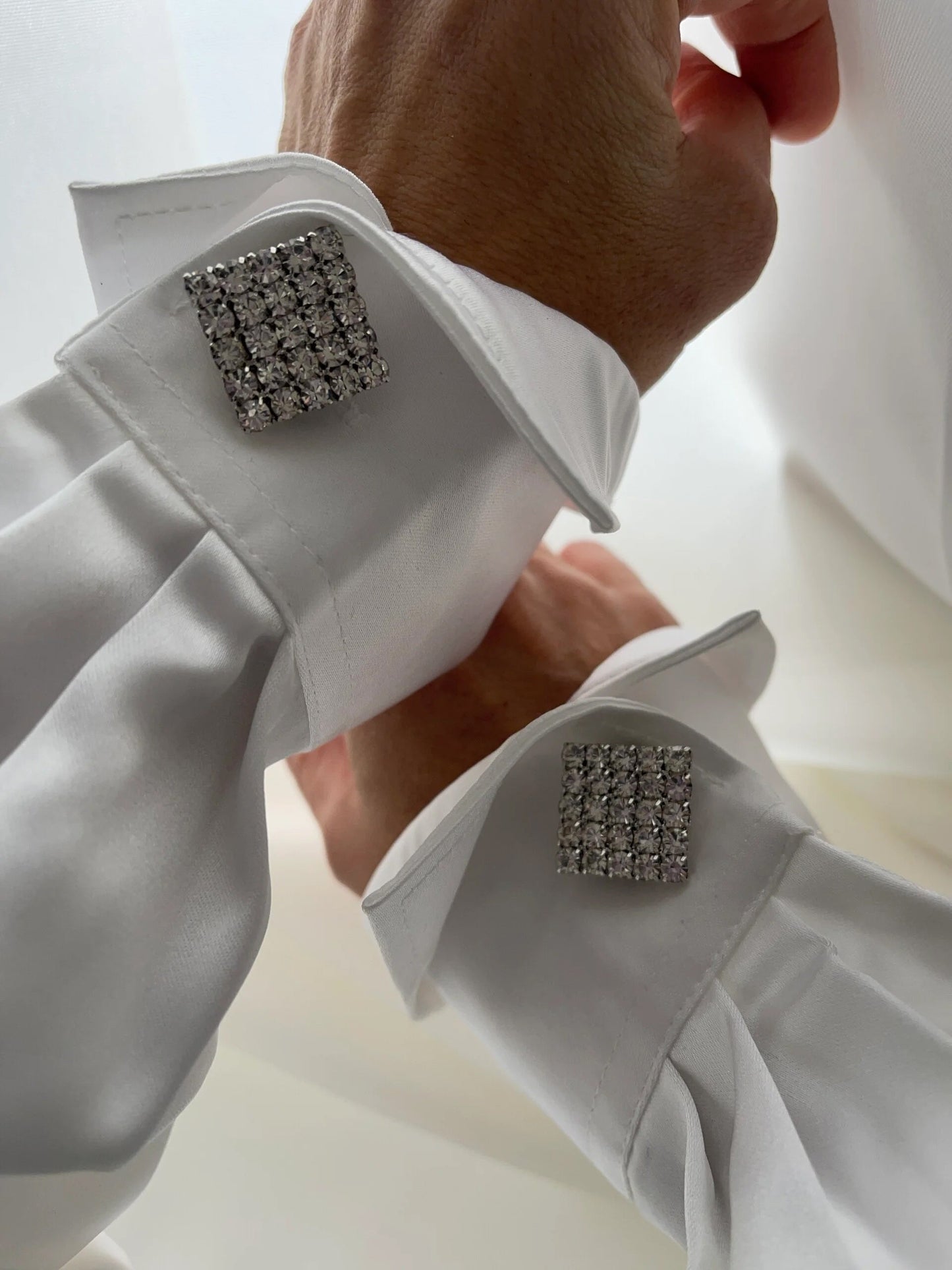 RHINESTONE BUTTON COVERS